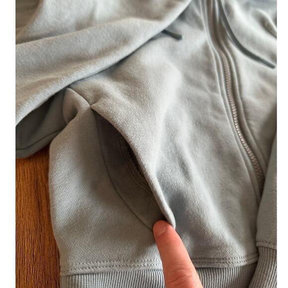 All In Motion Cropped Dusty Blue Jacket Size Xs - Picture 4 of 8